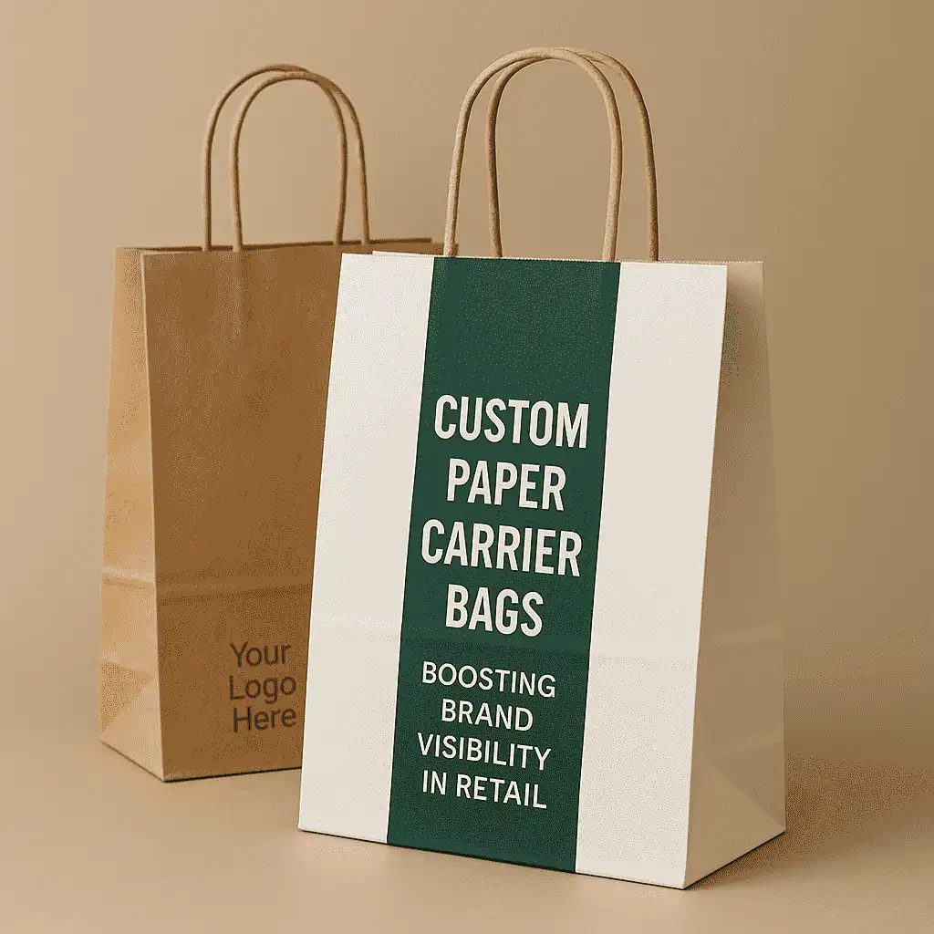 Custom Paper Carrier Bags: Boosting Brand Visibility in Retail